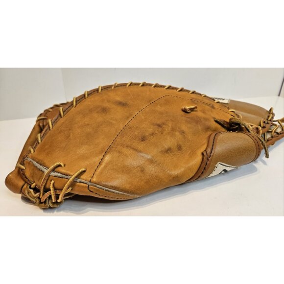 VINTAGE COOPER GM12 HOCKEY LEATHER GOALIE GLOVE W GM6 JR BLOCKER FULL RIGHT - Picture 7 of 16